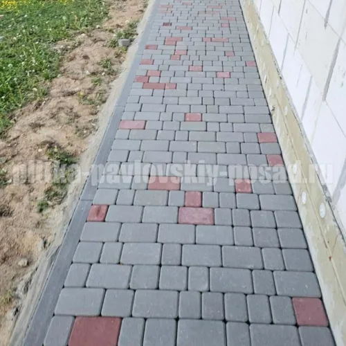 укладка тротуарной плитки картинка 17
