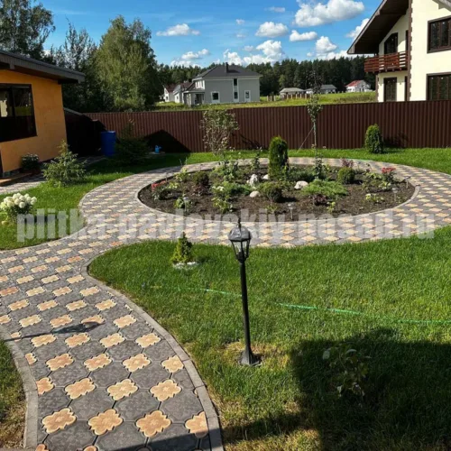 укладка тротуарной плитки картинка 24