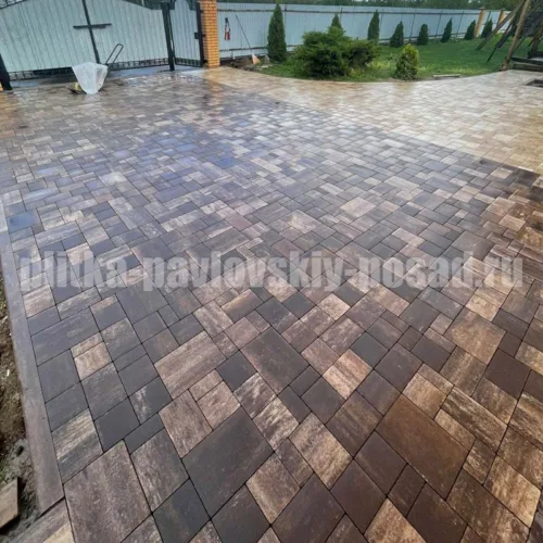 укладка тротуарной плитки картинка 30