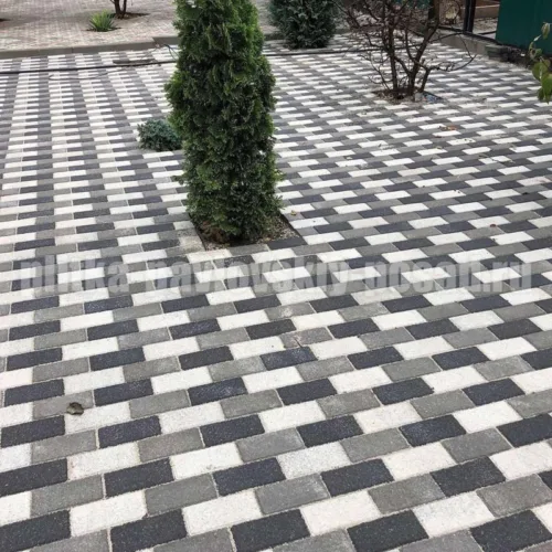 укладка тротуарной плитки картинка 33