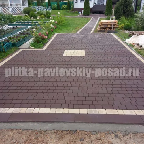 укладка тротуарной плитки картинка 35
