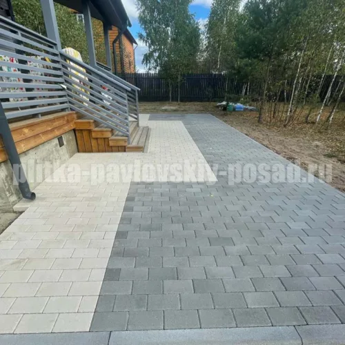 укладка тротуарной плитки картинка 43